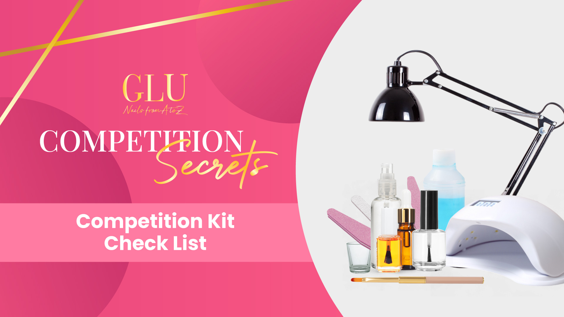 GlossaryLive UniversityCompetition Secrets Competition Kit Check List by Alisha Rimando