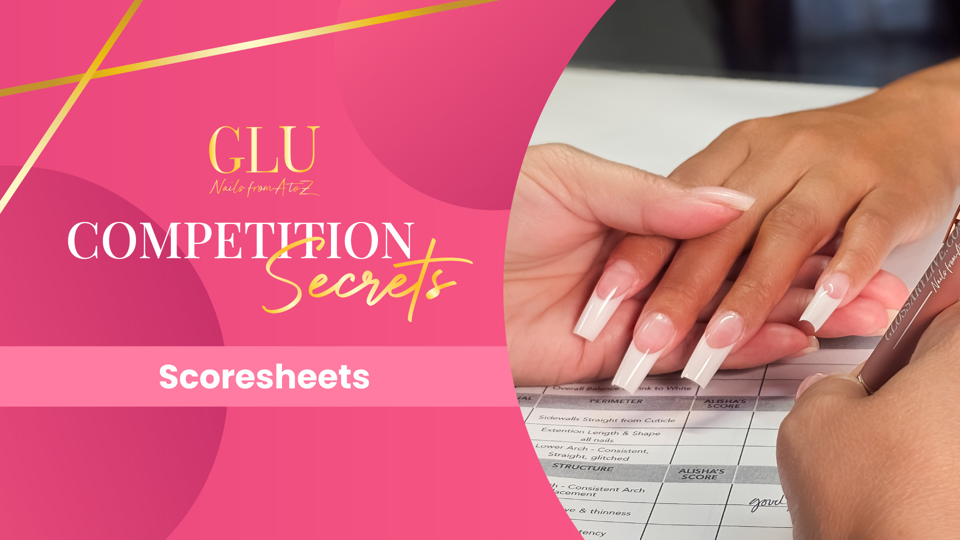 GlossaryLive University Competition Secrets Scoresheets by Alisha Rimando