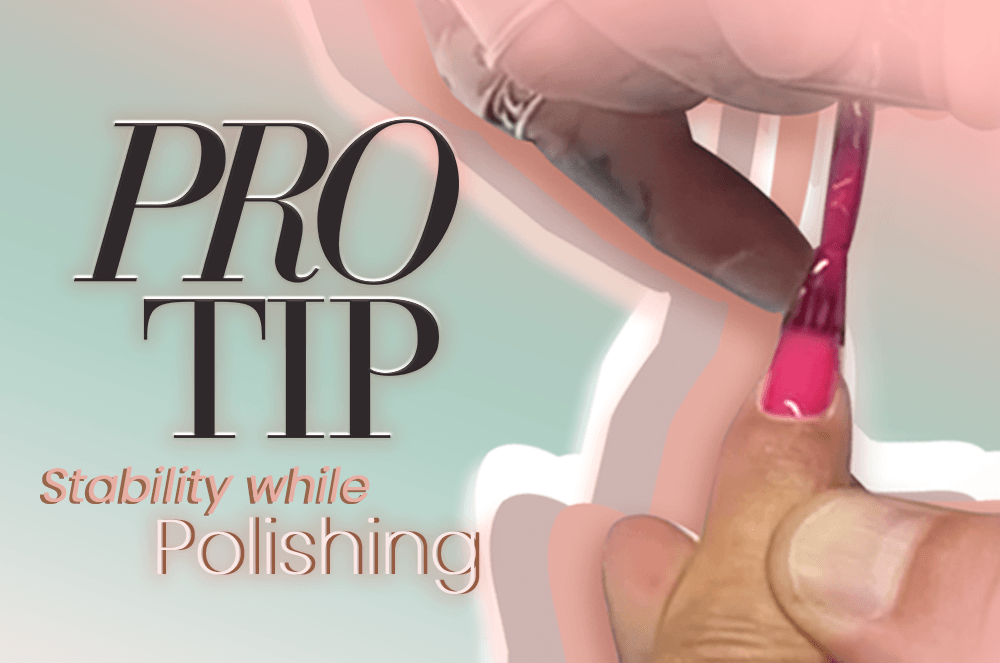 Let David Fowler ease your mind about polishing, There's more than one way to polish a nail.