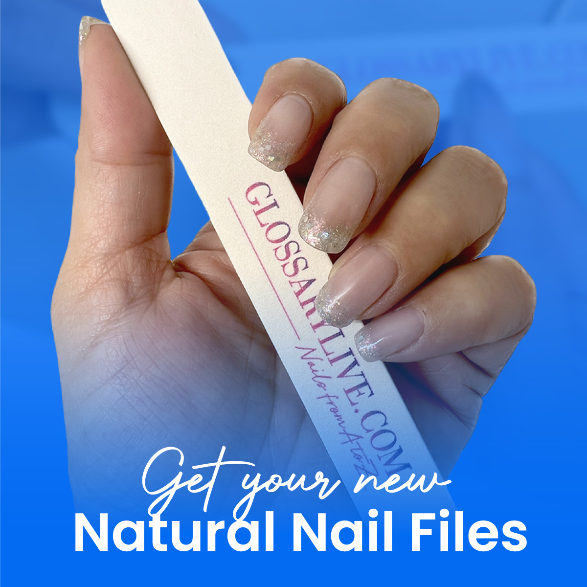 GlossaryLive Natural Nail Files