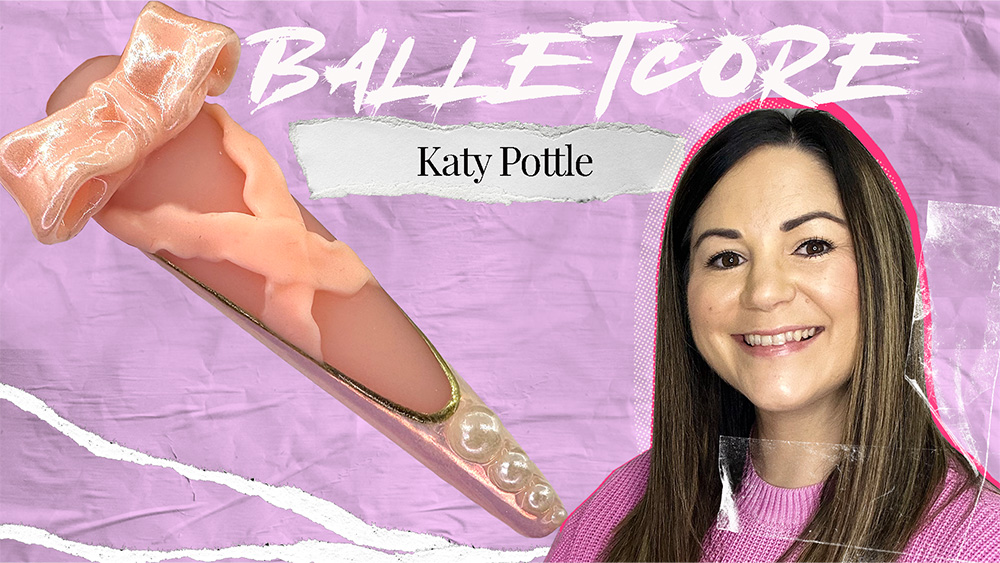 GlossaryLive XXTreme Nail Art Katy Pottle Balletcore